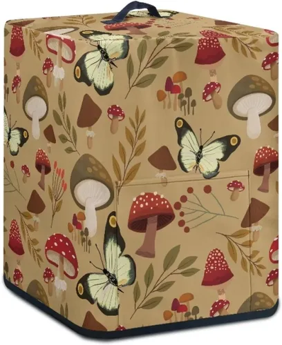 Vista 16 de ZOUTAIRONG Funda para freidora de aire de girasol de otoño para el hogar, accesorios de decoración de cocina, fundas para electrodomésticos pequeños
