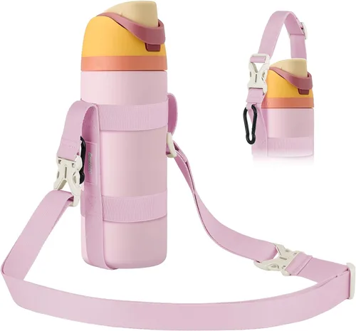 Vista 23 de EasyAcc Correa de Soporte para Botella de Agua, para Owala FreeSip 24 32 40 oz, Hydro Flask, Cirkul, Yeti, Stanley Flip, Botellas de Agua