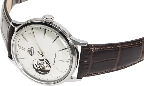 Vista 4 de ORIENT clásico semi esqueleto reloj mecánico RN-AG0005S hombres