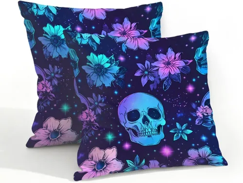 Vista 15 de Juego de 2 fundas de almohada impermeables para exteriores, 16 x 16 pulgadas, fundas de almohada decorativas de patio para muebles de jardín, sofá