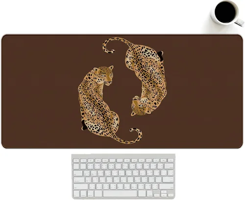 Vista 13 de Glod Mordern - Alfombrilla de mouse pequeña dorada, rectangular, negra, para computadora de viaje, para laptop, alfombrilla de escritorio