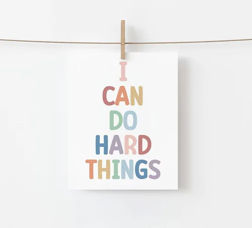 Vista 7 de Arte de pared para niños, impresión de afirmaciones, decoración de pared de aula, decoraciones de aula, carteles educativos inspiradores, decoración