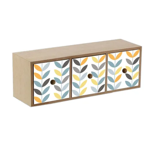 Vista 2 de Caja-Joyero Versa Erin 11 x 11 x 33 cm Madera MDF