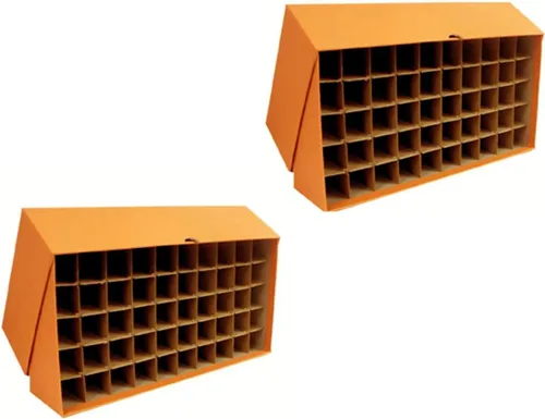 Vista 19 de Caja de rollo de monedas para 50 rollos o tubos de centavos por Guardhouse