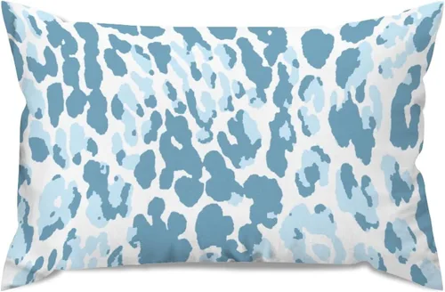 Vista 79 de ArogGeld Funda de almohada para sofá, guepardo y leopardo, estampado de leopardo, funda de cojín decorativa de granja para sala de estar