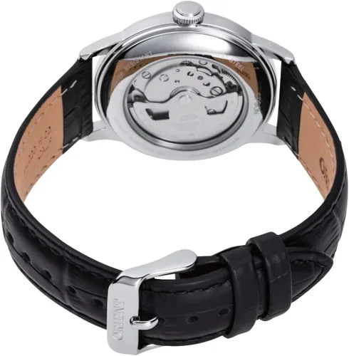 Vista 2 de Orient Bambino Version 7 Stainless Steel Unisex Automatic Dress Watch Negro