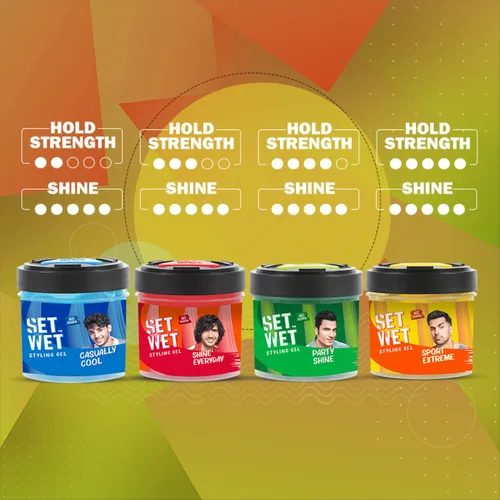 Vista 7 de Set Wet Gel para el cabello Ultimate Hold, 8.5 fl oz