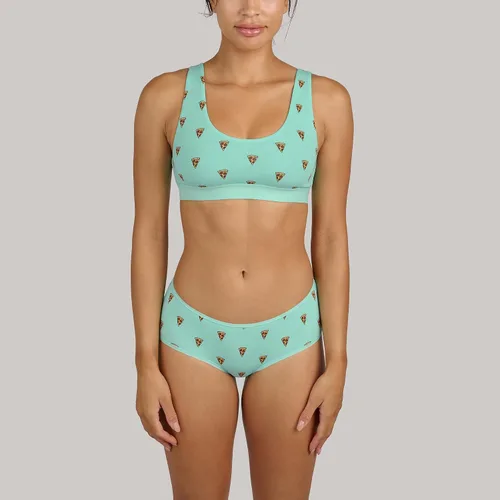 Vista 4 de MeUndies Hipster de algodón elástico para mujer - Bragas cómodas - Tela exclusiva de Tienda