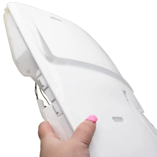 Vista 5 de Supplying Demand DA97-12609C DA97-12609A Refrigerador Evaporador de Alimentos Frescos Ventilador Motor Cubierta de Reemplazo Modelo Específico No
