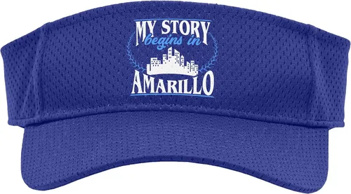 Vista 7 de Born in Amarillo Sport Sun Visor