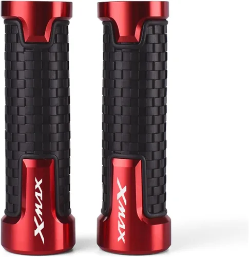 Vista 4 de Motorcycle Handlebar Motorcycle Handlebar Grips CNC Rubber Hand Thruster Grips for Yamaha X-MAX Xmax 125 250 300 Xmax125 Xmax300 XMAX250 2017-2021