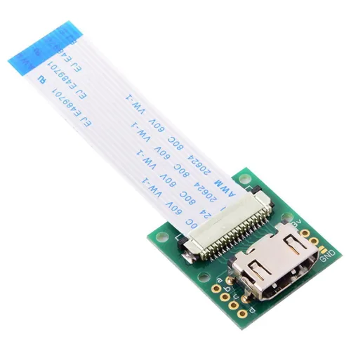 Vista 4 de chenyang Paquete de 2 adaptadores de expansión de módulo de cámara HDMI a CSI Raspberry PI con cable flexible de cinta plana de 2.0 in