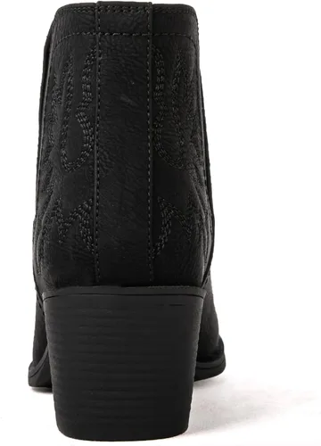 Vista 5 de GLOBALWIN Botas de tobillo para mujer, botas vaqueras del oeste