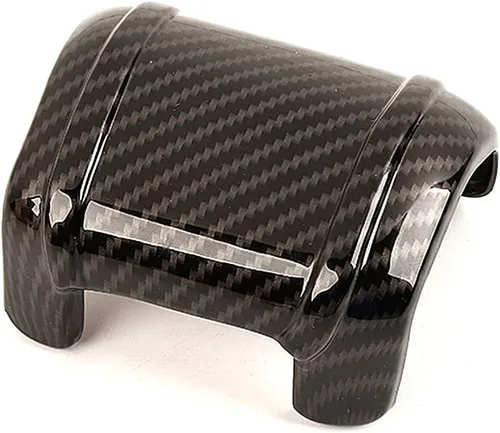 Vista 6 de GZXinWei Panel decorativo para pomo de palanca de cambios de fibra de carbono, accesorios decorativos para Ford F150 y Raptor 2021 2022 2023 2024
