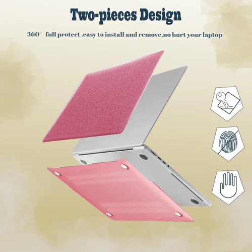 Vista 22 de Carcasa para laptop MacBook Air de 11 pulgadas 2015 2014 2013 2012 2011 2010 versión modelo A1465 A1370, Air 11.6 pulgadas a presión funda rígida