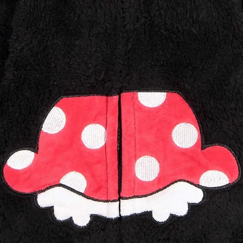 Vista 2 de Disney Minnie Mouse - Disfraz de vellón Sherpa con cremallera para bebés y niñas