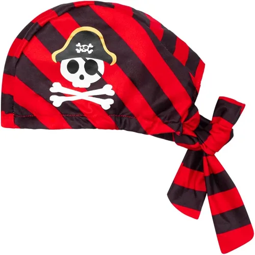 Vista 4 de Conjunto de pantalones de disfraz de pirata para bebés y niñas con sombrero