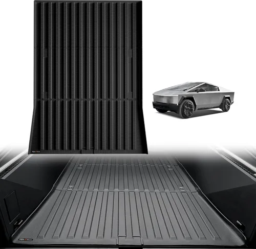 Vista 45 de TripleAliners - Tapete para caja de camioneta (de ejes) de 5 pies, encaje perfecto para pick-up de carga, accesorio de protección de vehículo