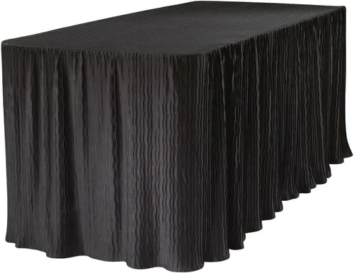 Vista 9 de The Folding Table Cloth 4 pies negro 24x48x29