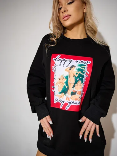 Vista 2 de Bona Fide Sudadera para Mujer PIC-shirt Pinup