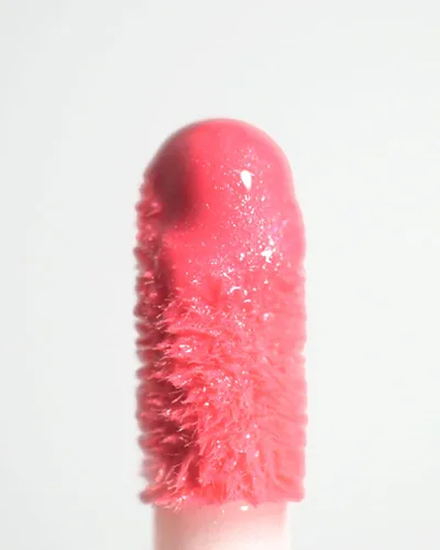 Vista 3 de MODE Frosty Candy Pink Rose Pearl Laca labial Ultra Shine Brillo labial ADICCIÓN Hidratante de larga duración, color cremoso brillante, aceites