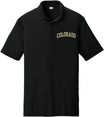 Vista 22 de State Sports Fan Wear Performance - Polo para hombre que absorbe la humedad Misuri