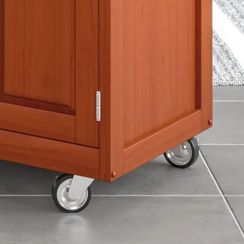 Vista 7 de Carrito gabinete de cocina, de Home Styles Create-a-Cart, Madera Noble, Roble cottage