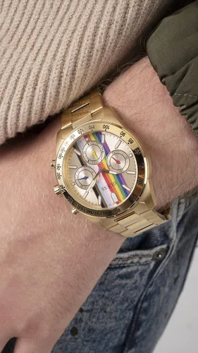 Vista 6 de GUESS Multi-Function Silicone Watch