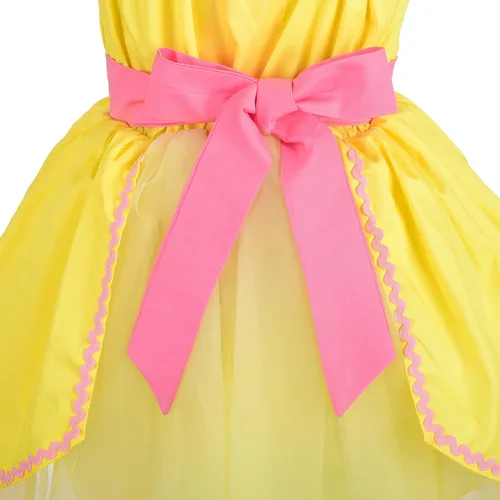 Vista 5 de Lito Angels Disfraz de princesa de verano para niñas pequeñas con accesorios
