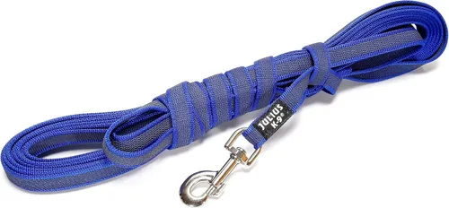 Vista 25 de Julius-K9 218GM-B-DP Correa de color y gris superagarre, ajustable, 0.551 in x 7.2 ft, azul-gris