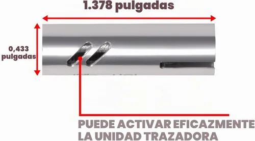 Vista 3 de EMERBU Gel Splat Blaster HopUp de metal ajustable de la serie EMERBU Pro - Aumenta el rango y estabiliza la trayectoria
