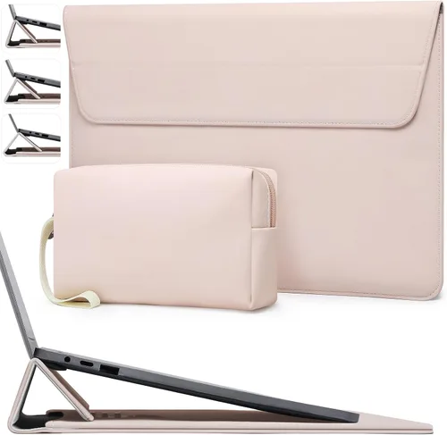Vista 16 de HYZUO Funda para portátil de 15 pulgadas con soporte ajustable, gris Gris espacial