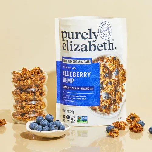 Vista 5 de Purely Elizabeth, granola orgánica de grano antiguo