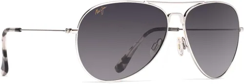 Vista 2 de Maui Jim Gafas de sol polarizadas de aviador Mavericks para hombre y mujer