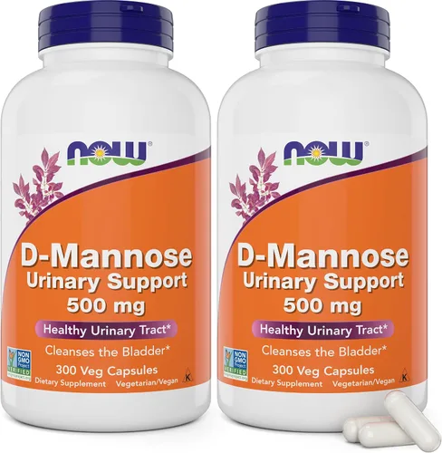 Vista 10 de NOW FOODS Dmannose 500 mg, 120 CT