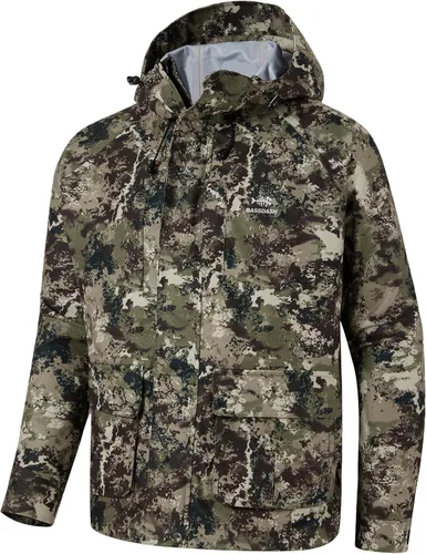Vista 20 de BASSDASH Walker - Chaquetas transpirables e impermeables para pesca y caza con tela exterior silenciosa para hombres y mujeres en 7 tamaños