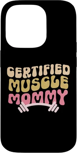 Vista 17 de iPhone 16 certified Muscle Mommy Groovy Pump Cover Lifting Case