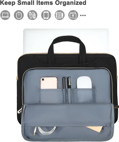 Vista 12 de MOSISO 360 Protective Laptop Bag, Computer Bags