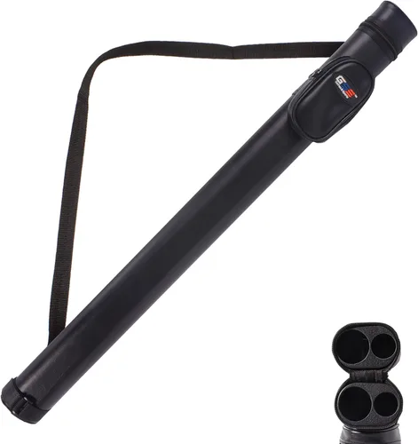 Vista 15 de GSE 1x1 Hard Billiard Pool Cue Case, Holds 1 Butt and 1 Shaft Negro