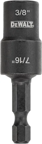 Vista 7 de DEWALT Destornillador de tuerca, doble extremo, 1/4 pulgadas + 5/16 pulgadas (DWADEND14516)