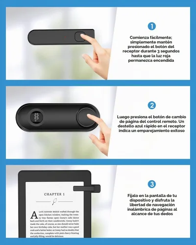 Vista 3 de Turner remoto para accesorios de lectura Kindle