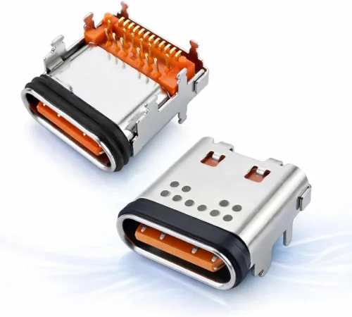 Vista 7 de Paquete de 2 puertos de carga USB-C de repuesto para altavoces Bluetooth JBL Flip 5, Flip 6 y Flip 7 para altavoces Bluetooth Charge 5, Pulse 4