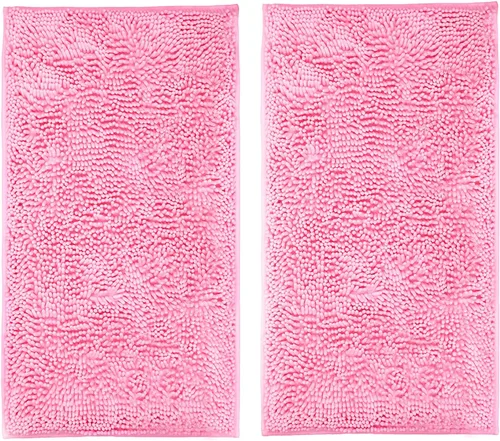 Vista 20 de LanYunUmi Alfombras de baño verdes de frutas en 3 piezas, juego de alfombras de baño ultra suaves antideslizantes absorbentes de felpilla para baño