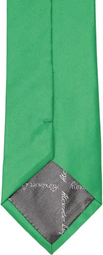 Vista 247 de tiemart Corbata de color sólido para hombre Longitud estándar