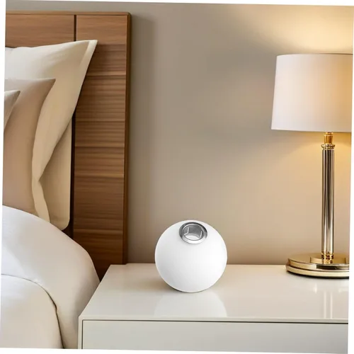 Vista 6 de DOITOOL Pantalla de globo de vidrio blanco para mesa de escritorio, luces de pared blancas para exteriores, lámpara de pantalla de globo de vidrio