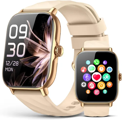 Vista 13 de Relojes inteligentes rastreador de actividad física para hombres y mujeres con contador de pasos, monitor de sueño y calorías, podómetro