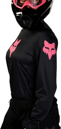 Vista 4 de Fox Racing 180 - Camiseta de motocross para mujer, negro/negro, talla XL