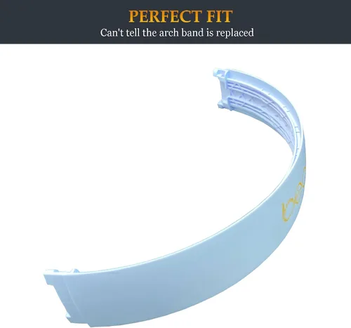 Vista 3 de Beat Headband - Kit de reparación de banda de repuesto de 3 piezas, igual que el kit de reparación de banda de arco compatible con Beats by Dre