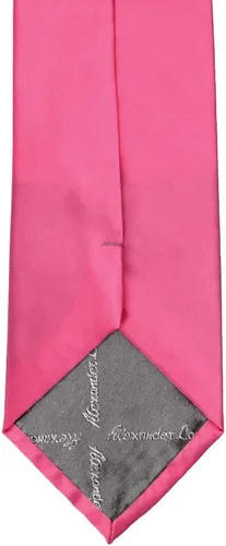 Vista 13 de tiemart Corbata de color sólido para hombre Longitud estándar