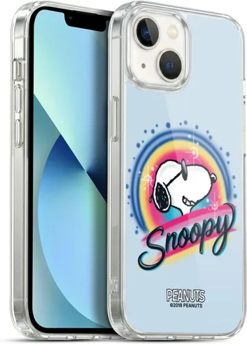 Vista 121 de Head Case Designs Funda de gel con licencia oficial de Peanuts Beach Surf Snoopy Boardwalk Airbrush [protección de grado militar] compatible